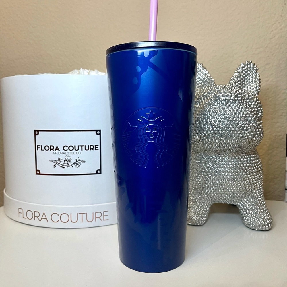 💙Starbucks💙NEW Blue‎ stainless Tumbler - Picture 3 of 6